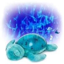 Нощна лампа-проектор с мелодии и подводни прожекции Cloud B - Tranquil Turtle, Aqua