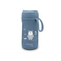 Детски термос със сламка Nuvita 350 мл, Powder Blue