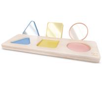 Образователна дървена, сензорна играчка Монтесори Hape, Огледални форми