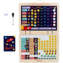 Образователен комплект от 96 части Battat, Магнитна таблица за отговорности