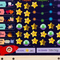 Образователен комплект от 96 части Battat, Магнитна таблица за отговорности