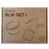 MinikOiOi BLW Set I бебешки силиконов комплект за хранене - River Green