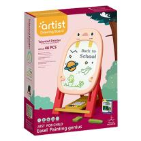 OCIE Двустранна магнитна дъска за рисуване Artist Розова OTG0937885