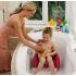 Детско столче за баня Ok Baby Pouf Розово