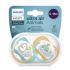 Oртодонтични залъгалки Philips AVENT Ultra Air Animals 6-18м с декорация Пингвин и Костенурка