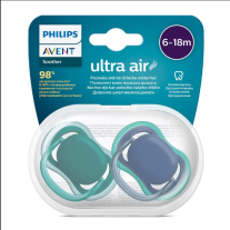 Ортодонтични залъгалки Philips AVENT Ultra Air 6-18м 