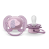 Ортодонтични залъгалки Philips AVENT Ultra Soft 6-18м, с декорация Куче и Цвете