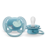 Ортодонтични залъгалки Philips AVENT Ultra Soft 6-18м сини с декорация Пиле и Перо