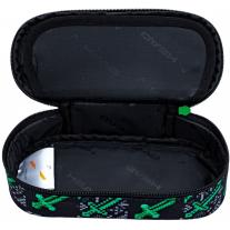 Овален ученически несесер Astra Head - Следващо ниво, 1 цип