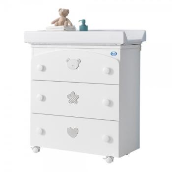 Шкаф с вана Pali Birillo Bianco ИЗЛОЖЕНА