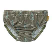 Памперс бански за момиче с UV50 защита и къдрички Fresk Ocean Green