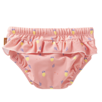 Памперс бански за момиче с UV50 защита и къдрички Fresk Summer fruit