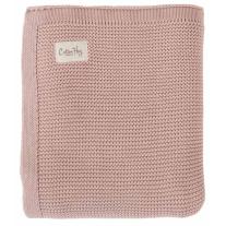 Памучно одеяло Cotton Hug - Органик, 80 х 100 cm, Роза