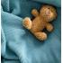 Памучно одеяло Cotton Hug - Органик, 80 х 100 cm, Салвия