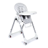 Столче за хранене Peg Perego Prima Pappa Follow Me Linear Grey
