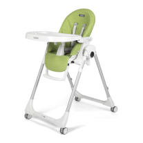 Столче за хранене Peg Perego Prima Pappa Follow Me Wonder Green