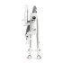 Столче за хранене Peg Perego Prima Pappa Follow Me Wonder Grey