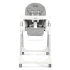 Столче за хранене Peg Perego Prima Pappa Follow Me Wonder Grey