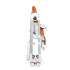 Столче за хранене Peg Perego Prima Pappa Follow Me Wonder Orange