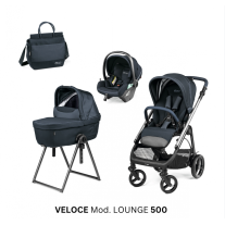 Комбинирана бебешка количка Peg-Perego 500 Veloce Modular Lounge 2025