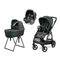 Комбинирана бебешка количка Peg-Perego Metal Veloce Modular Lounge 2025