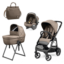 Комбинирана бебешка количка Peg-Perego PineBark Veloce Modular Lounge 2025