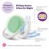 Ортодонтични залъгалки светещи в тъмното Philips Avent Ultra Air Night 0-6м с дизайн Звезда и Сова в кутия за стерилизиране