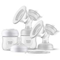 Двойна електрическа помпа Philips Avent - Natural Motion + торбички за кърма 5 броя