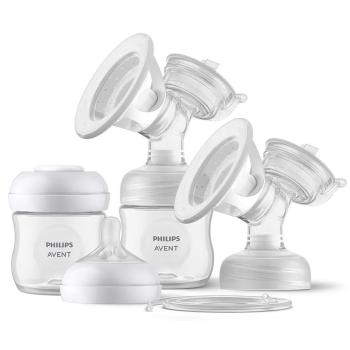 Двойна електрическа помпа Philips Avent - Natural Motion + торбички за кърма 5 броя