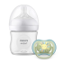 Комплект за бебе Philips AVENT със шише за хранене Natural Response 125 мл и залъгалка Ultra Air 0-6м.
