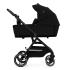Бебешка количка 3в1 Kinderkraft YOXI PURE BLACK