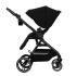 Бебешка количка 3в1 Kinderkraft YOXI PURE BLACK