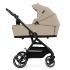 Бебешка количка 3в1 Kinderkraft YOXI SAND BEIGE