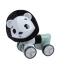 Търкаляща се играчка лъвчето Джордж Tiny Love Black&White Décor