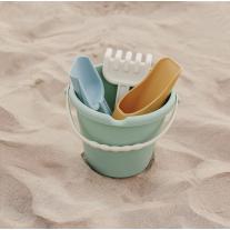 Плажен комплект Miniland - Eco Baby, Mint, 4 части