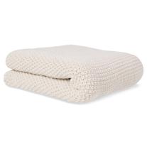 Плетено бебешко одеяло Bonjourbébé Organic, Beige