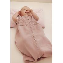 Плетено спално чувалче (62x42) Ceba Baby розово