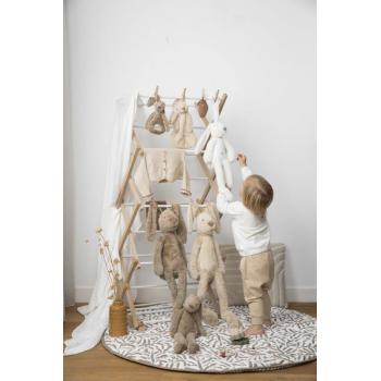Плюшена играчка Happy Horse, Зайчето Richie, Beige, 58 см