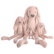 Плюшена играчка Happy Horse, Зайчето Richie, Old pink, 38 см