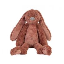 Плюшена играчка Happy Horse, Зайчето Richie, Ръждиво кафяво, 38 см