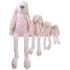 Плюшена играчка Happy Horse, Зайчето Richie Giant, Розово, 92 см