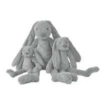 Плюшена играчка Happy Horse, Зайчето Richie Giant, Светло сиво, 92 см