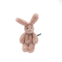 Плюшена играчка Moulin Roty, Розово зайче, 23 см