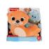 Плюшена сензорна играчка за игра по корем 2в1 Fisher Price, Видра