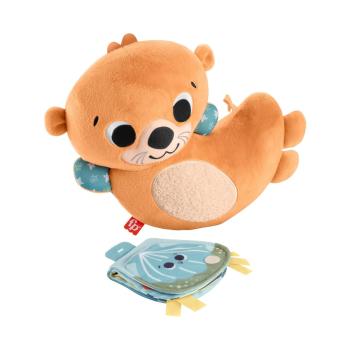 Плюшена сензорна играчка за игра по корем 2в1 Fisher Price, Видра