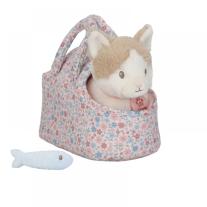 Плюшено коте в чантичка Little Dutch, Марли