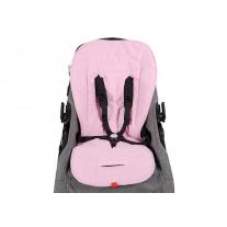 Подложка за детска количка и столче за кола Kaiser Crown, Rosa Melange