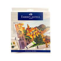 Faber-Castell Маслени бои, в тубички, 24 цвята, 9 ml