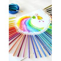 Faber-Castell Акварелни моливи Grip 2001, 24 цвята