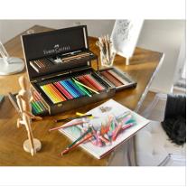 Faber-Castell Комплект за художници Art & Graphic Collection в дървена кутия